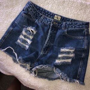 Vintage Calvin Klein Jean Shorts